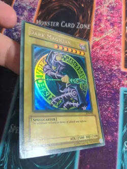 Yu-Gi-Oh! Dark Magician SDY-006 Unlimited Ultra Rare NM/LP Some Fading - Image 2
