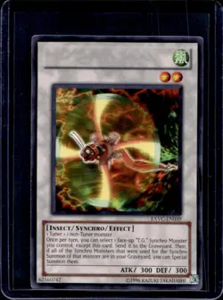 2011 Yu-Gi-Oh Extreme Victory T.G. Recipro Dragonfly #EXVC-EN039 - Image 1