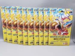 One Piece CCG Adventure on Kami's Island Booster Pack (OP-15) Lot of 10 - Image 1
