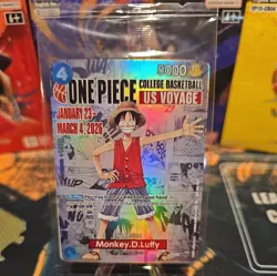 🔥One Piece Monkey.D.Luffy US Voyage Basketball Promo P-055 SEALED🔥 - Image 1