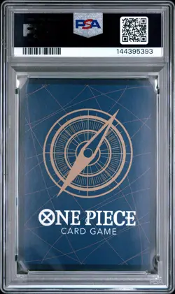 2025 ONE PIECE OP12-LEGACY OF THE MASTER TREASURE RARE #063 VINSMOKE SANJI PSA 9 - Image 2