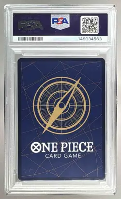 Silvers Rayleigh 2025 One Piece Fist of Divine Speed OP09-005 Special Art PSA 10 - Image 2