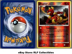2009 Pokemon, Supreme Victors, #65/147 Magmar Lv. 28, Reverse Holo Uncommon - Image 1