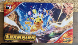 Play! Pokemon Tera Pikachu League Cup Champion Playmat TCG Play Mat Brand New - Image 1