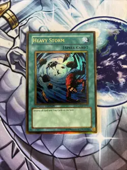 (UU) Yugioh Heavy Storm Limited Edition GLD1-EN031 Ultra Rare Holo LP - Image 1