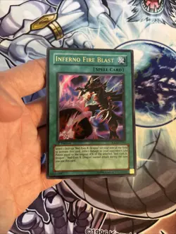 (UU) Yugioh! Inferno Fire Blast SOD-EN042 Ultra Rare 1st Edition MP/LP - Image 3