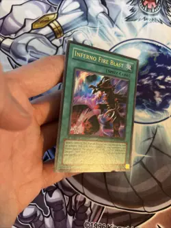 (UU) Yugioh! Inferno Fire Blast SOD-EN042 Ultra Rare 1st Edition MP/LP - Image 4
