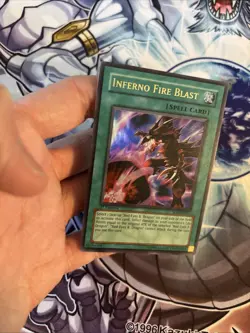(UU) Yugioh! Inferno Fire Blast SOD-EN042 Ultra Rare 1st Edition MP/LP - Image 5