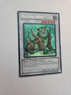 Naturia Beast HA02-EN026 Secret Rare 1st Ed NM Yugioh - Image 2
