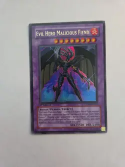 Yugioh - Evil Hero Malicious Fiend DP06-EN013 Ultra Rare 1st Edition HP - Image 1