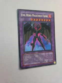 Yugioh - Evil Hero Malicious Fiend DP06-EN013 Ultra Rare 1st Edition HP - Image 2