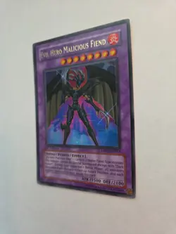 Yugioh - Evil Hero Malicious Fiend DP06-EN013 Ultra Rare 1st Edition HP - Image 3