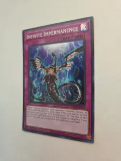 YUGIOH INFINITE IMPERMANENCE SUPER RARE 1ST NM SDCS-EN036 - Image 3