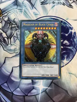 (UU) Yugioh Magician of Black Chaos YGLD-ENC01 Ultra Rare VLP - Image 1