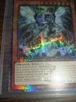 Yugioh Tempest, Dragon Ruler of Storms RA03-EN011 QCR Yu-Gi-Oh! TCG - Image 2