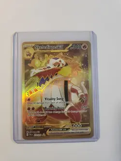 Pokemon Skeledirge EX TCG Holo Card 272/193 Sv02: Paldea Evolved - Image 1