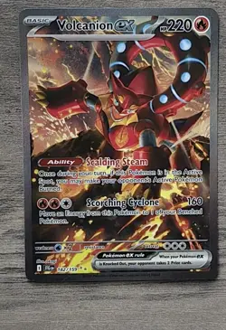 Volcanion EX 182/159 Pokemon TCG Journey Together Special Illustration Card - Image 1