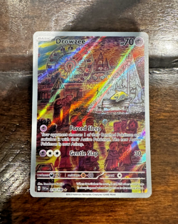 #210 Drowzee - Pokemon TCG Scarlet & Violet Base Set Illustration Rare Card NM - Image 1