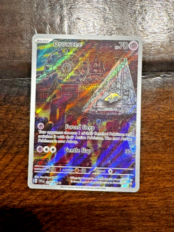 #210 Drowzee - Pokemon TCG Scarlet & Violet Base Set Illustration Rare Card NM - Image 3