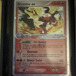 2006 Pokemon Card - Arcanine ex - 83/92 - Ultra Holo Rare EX Legend Maker MP/HP - Image 2