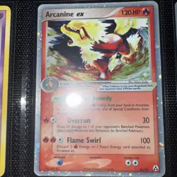 2006 Pokemon Card - Arcanine ex - 83/92 - Ultra Holo Rare EX Legend Maker MP/HP - Image 3