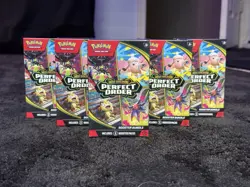 Pokemon TCG: Perfect Order Booster Bundle (LOT OF 5) Sealed IN HAND Fast Ship ✅ - Image 1