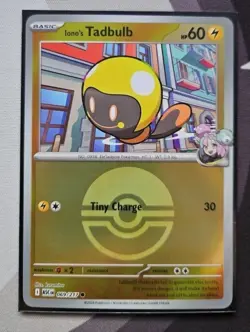 Iono’s Tadbulb 069/217 Poke Ball Reverse Holo - Ascended Heroes Pokemon TCG - NM - Image 1