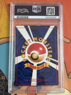 Japanese 2000 Pokemon Neo Meganium Holo #154 PSA 8 NM-MT - Image 4