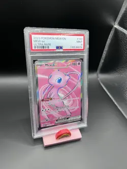Pokemon Mew ex Ultra Rare Holo Sv: Scarlet & Violet 151 193/165 PSA 9 - Image 3