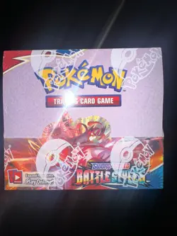 Pokemon TCG Sword & Shield Battle Styles Booster Box New Factory Sealed - Image 1