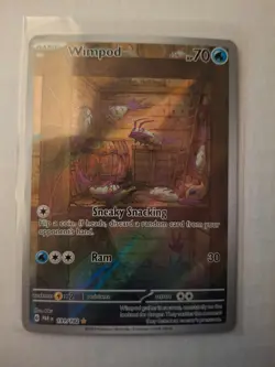 Wimpod 191/182 Sv04: Paradox Rift Illustration Rare Pokemon TCG - Image 1