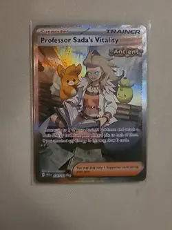 Professor Sada's Vitality 256/182 Sv04: Paradox Rift Pokemon TCG SIR 256/182 - Image 2