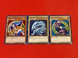 Blue-Eyes White Dragon SDK Art + Dark Magician + Dark Magician Girl | YuGiOh! - Image 1