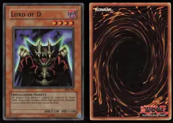 Lord of D. SDK-041 SDK HEAVY-MAX FOIL BLEED ERROR Yu-Gi-Oh - Image 3