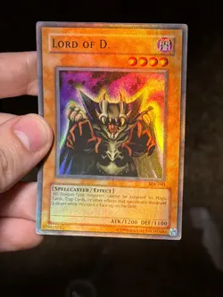 Lord of D. SDK-041 SDK HEAVY-MAX FOIL BLEED ERROR Yu-Gi-Oh - Image 4