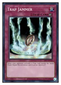 Yugioh: Trap Jammer - IOC-EN110 - Super Rare - Unlimited 25th Anniversary - NM - Image 1
