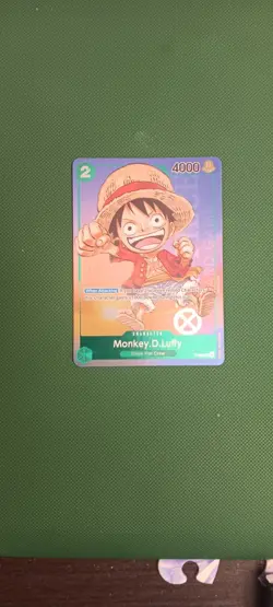 Monkey.D.Luffy (1st Anniversary Tournament) P-037 One Piece Promotion Cards Foil - Image 2