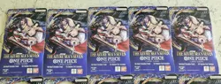 One Piece The Azure Sea’s Seven OP-14 & EB-04 Five 5 Booster Packs Lot English A - Image 1