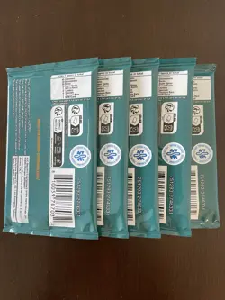 One Piece Two Legends OP-08 Lot Of Five 5 Booster Packs English B - Image 2