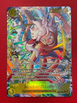 Monkey D. Luffy EB04-061 SEC Alt Art – One Piece TCG – NM - Image 1