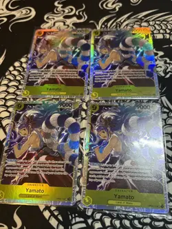 One Piece Yamato OP04-112 Kingdoms of Intrigue NM 4x English - Image 1