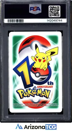 Pokemon 2006 Bayleef Green Jack Of Hearts 10th Anniversary Playing Card PSA 10 - Image 2