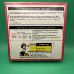 Weiss Schwartz Rent A Girlfriend Sealed Booster Box - Sealed 8885009406419 - Image 2