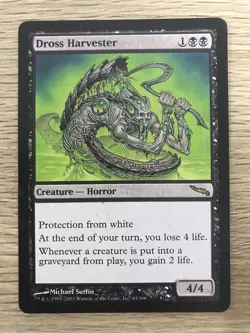 Dross Harvester MTG Magic the Gathering Card NM Near Mint Mirrodin - Image 1