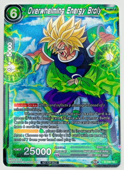 Overwhelming Energy Broly | Foil Dragon Ball Super Card Game LP - Image 1