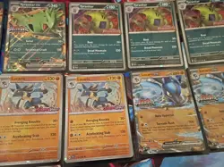 Pokemon mixed 11 card lot , Tyranitar, Lucario stamped lot - Image 4