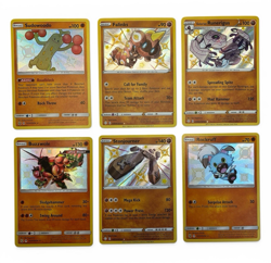 Pokemon Holo Lot (6 Cards) – Fighting Type – Sudowoodo / Buzzwole / Stonjourner - Image 1