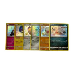 Pokemon Card lot - Shiny Diancie, Voltorb, Stunfisk, Katana, Silicobra, Guzzlord - Image 1