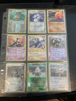 Pokemon Card Lot 9 Vintage Reverse Holos 🔥LP - HP 2007-2010 DP era - Image 1