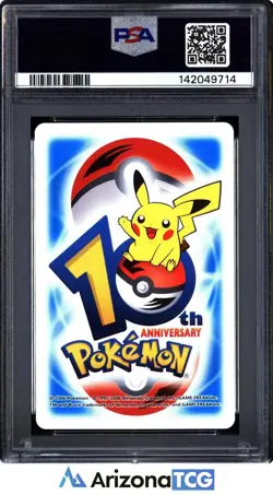 Pokemon 2006 Cacnea/Cacturne 9 Of Diamonds 10th Anniversary Playing Cards PSA 10 - Image 2
